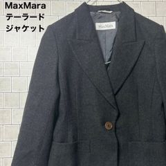 MAX&CO ヴィンテージウール素材テーラードジャケット - メルカリ