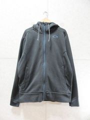 OAKLEY オークリー ジャージ パーカー 長袖 前開き ワンポイント フード付き ブラック Mサイズ 411911JP