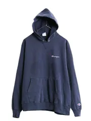 【お得なクーポン配布中!】 80s USA製 チャンピオン スウェット フード パーカー メンズ XXL 80年代 ヴィンテージ Champion 前V プルオーバー トレーナー 大きいサイズ