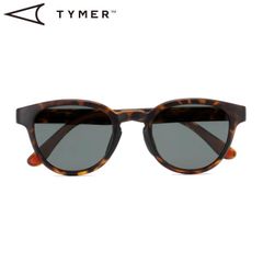 【新品】TYMER タイマー スポーツ ランニング サングラス ELIOT エリオット TY100 Tortoise 偏光ダークグリーンレンズ 防滑性 フィット ずれにくい 頑丈 5枚丁番 トレイルランニング トレラン マラソン