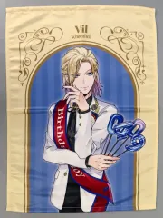 【中古】タオル・手ぬぐい ヴィル・シェーンハイト マルチクロス 「セガラッキーくじオンライン ディズニー ツイステッドワンダーランド -ハッピーバースデー- vol.1」 A-9賞