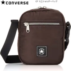 CONVERSE コンバース CF ミニショルダーバッグ ブラウンのサムネイル