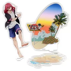 【中古】アクリルスタンド・アクリルパネル 千切豹馬 シーサイドモチーフ ジオラマアクリルスタンド 「ブルーロック×文房具カフェ」