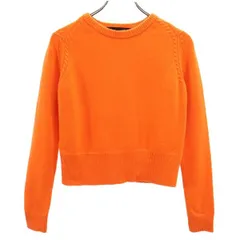 マークバイマークジェイコブス ウール100％ 長袖 セーター ニット XS オレンジ MARC BY MARC JACOBS レディース 古着 【231102】のサムネイル