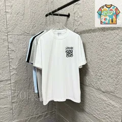 【今日WTO】Loewe 2025 春夏 トーテムロゴ T シャツ-SE65
