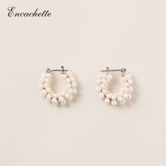 美品 Jouete ジュエッテ フープ ピアス パール 2WAY YG 925 - メルカリ
