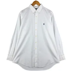 古着 ラルフローレン Ralph Lauren YARMOUTH 長袖 ボタンダウンシャツ メンズL相当/eaa592728