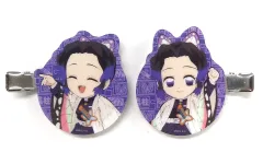 【中古】アクセサリー(非金属) 胡蝶しのぶ 「鬼滅の刃×ufotable DINING -HIROMA- ランダム繋がる前髪クリップ2個入り第3弾」 開店記念グッズ