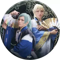 【中古】バッジ・ピンズ 三浦宏規(髭切)＆高野洸(膝丸)/背景：黒 ランダム缶バッジ SOGA ver. 「ミュージカル『刀剣乱舞』 髭切膝丸 双騎出陣 2020 ～SOGA～」