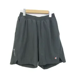 チャンピオン ショートパンツ ボトムス ストレッチ スポーツウエア メンズ Sサイズ ネイビー Champion 【中古】