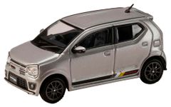 新品 ホビージャパン HJ64 1/64 スズキ アルト ワークス (HA36S) スチールシルバーメタリック 完成品
