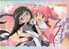 【中古】クリアファイル まどか＆ほむら フタ付きクリアファイル「魔法少女まどか☆マギカ」