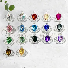 H クラウン パーツ シルバー  26mm✕31mm  2個 1〜10