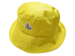 M◆確保済 関税無 国内発送◆MONCLER HAT帽子バケットハット黄色 2025年最新】MONCLER レディース ハットの人気アイテム - メルカリ