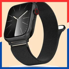 【数量限定】Watch 長さ調節 男女兼用 通気 メッシュ Series ステンレス鋼 マグネットクラスプ Watch用のバンド Apple Ultra/Ultra 38mm 40mm 41mm 42mm 2/SE/10/9/8/7/6/5/4/3/2/1 4