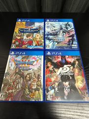 【SGM】PS4 ソフトまとめ売り 4本セット
