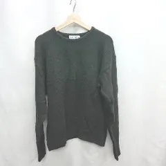 ◇ ⊇ TINA:JOJUN ロゴ刺<!-利用不可文字-!> 長袖 ニット セーター サイズＭ ブラック レディース E  【1503050046602】