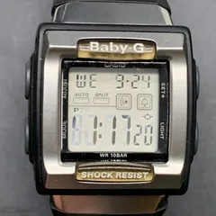 L377 可動 カシオ ベイビージー スクエア 2902 BG-180 レディース 腕時計 CASIO Baby-G 中古