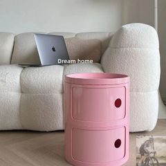 ☆廃盤/限定色☆ Kartell カルテル コンポニビリ ラウンドシェルフ 3段