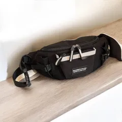 ウエストポーチ ショルダーバッグ バイクポーチ ボディバッグ ヒップバッグ 黒色 新品