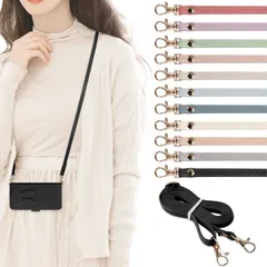 【数量限定】かわいい おしゃれ シンプル 肩掛け 斜めがけ 旅行 首かけ シンプル ネックストラップ スマホアクセサリー おしゃれ 落下防止 プレゼント 落下防止 ネックストラッショルダーストラップ ギフトスマホストラップ PUレザー ネックストラップ 斜め掛