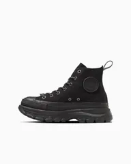 ★コンバース★CONVERSE ALL STAR（R）X-girl TREKWAVE HI(コンバース　オールスター(R)Ｘ−ｇｉｒｌ　トレックウエーブ）ブラック24.5センチM