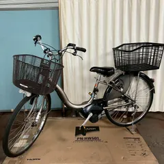電動自転車 YAMAHA PAS Natura シルバー　61⚫️ Pas Natura Yamaha Pas Bike ヤマハ Pass Natura 電動アシスト