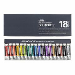ホルベイン ガッシュ 2号 G704 18色セット 5mlチューブ 管理番号：9032