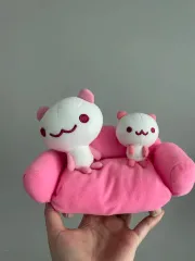 希少　モモパンダ　モモクッション　サンエックス 本日20日 限定価格☆希少☆モモパンダ ぬいぐるみ 平成レトロ