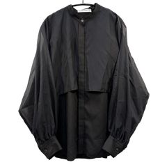 feerique シアーローンレイヤードブラウス