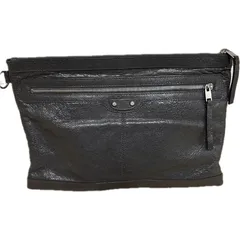 【保存袋付き】BALENCIAGA  クラッチバッグ  グレー 273023