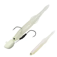 イッセイ海太郎(Issei Umitaro) カタクチワームセット 太刀魚仕様 28g #3/0 + 4.5in