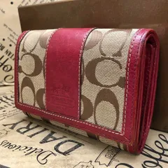 コーチ 折り財布 シグネチャー カード 小銭 コンパクト FX34