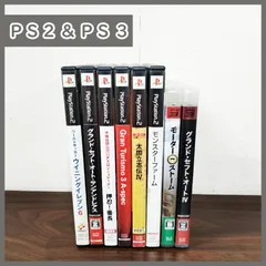 [N-3701] PS2とPS3合計8本まとめ売り PS2×6本セット PS3×2本セット