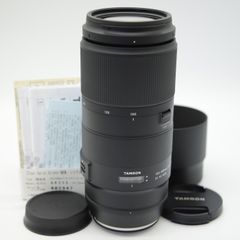 ■ほぼ新品■ TAMRON 超望遠ズームレンズ 100-400mm F4.5-6.3 Di VC USD キヤノン用 フルサイズ対応 A035E