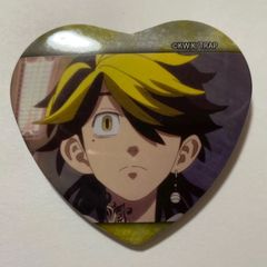 東京リベンジャーズ  メモリーズハート缶バッジ 羽宮一虎