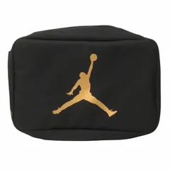 ナイキ NIKE ジョーダンブランド SHOES BOXシューズボックス シューズバッグ ジャンプマン 黒 ブラック ゴールドカラー 0320 ■023のサムネイル