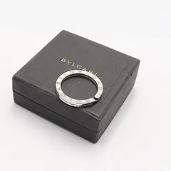 良品 ブルガリ 箱付き キーリング シルバーカラー メンズ/レディース KRK 2000000