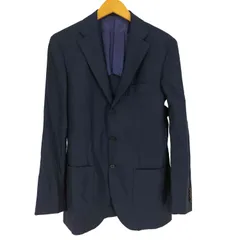 エディフィス EDIFICE Loro Piana ロロピアーナ Super 130's Wool  2B テーラード ジャケット メンズ JPN：44 