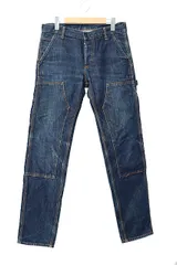 A.P.C carhartt コラボ カバーオール デニム　使用感少　Sサイズ 中古・古着通販】CarHartt (カーハート) A.P.C. (アーペーセー