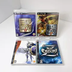 【PS3】ソフトまとめ売り☆真・三國無双3 4 白騎士物語-古の鼓動- 無双OROCHI 4本セット まとめ売り まとめてセット