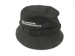 WTAPS 23SS JUNGLE HAT ジャングル バケットハットブラック WTAPS 23SS JUNGLE HAT ジャングル バケットハットブラック