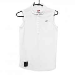BRIEFING - ブリーフィング 半袖ポロシャツ 白 ロゴシルバー 後ジップ レディース XS ゴルフウェア BRIEFING BRIEFING GOLF セール20％OFF 日本正規品 ブリーフィング ゴルフ
