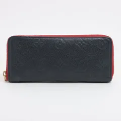 LOUIS VUITTON/ルイ ヴィトン　アンプラント ポルトフォイユクレマンス M68325 　ラウンドジップ長財布　【中古】