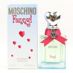 モスキーノ 香水 ファニー! オーデトワレ EDT 若干使用 フレグランス レディース 25mlサイズ MOSCHINO 【中古】