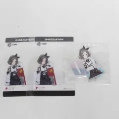 【★加古川物流】中古 未開封 ガールズバンドクライ 海老塚智 くじクリフ SNSクリアカード オーロラアクリルスタンド セット【721】