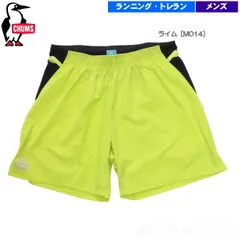 チャムス /　ランニングショーツ ライム［M014］ XL