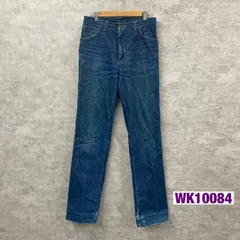 Wrangler ブルー ジップフライ デニムジーンズパンツ 32-36 実寸W30in 11017F USA 海外輸入 古着 WK10084