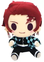 【中古】ぬいぐるみ 竈門炭治郎 ちょこのっこ ぬいぐるみ 「一番くじ 鬼滅の刃」 C賞