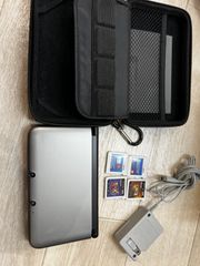 「ニンテンドー3DS LL シルバー×ブラック」ソフト4個付き